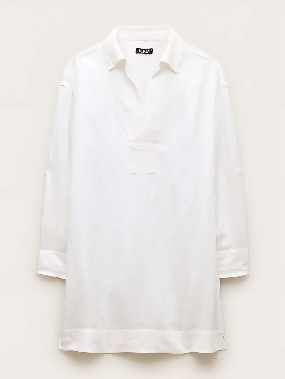 *NWT* J.Crew V Neck Popover Dress In Linen (Size M)